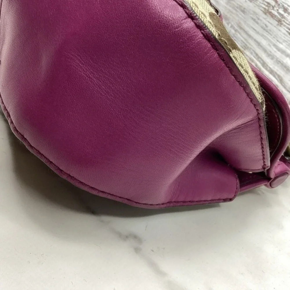 VINTAGE Y2K COACH HAND BAG‎ POPPY MINI WILLIS SIGNATURE CROSSBODY SHOULDER PURSE